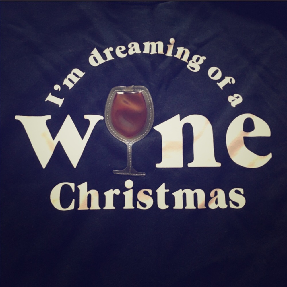 NEW Fifth Sun I’m Dreaming of a Wine Christmas Sweatshirt